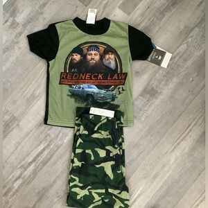 DUCK DYNASTY  2 PIECE FLAME RESISTANT PJ SET
